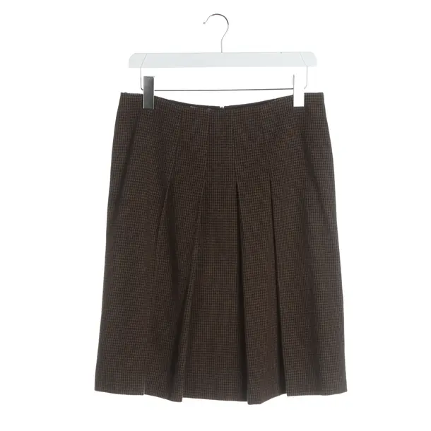 Rock, in Braun, Wolle, Miu Miu