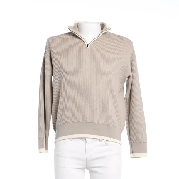 Jumper, in Brown, Cotton, Emporio Armani