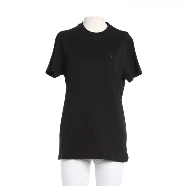 Camicia, in Nero, Cotone, Emporio Armani