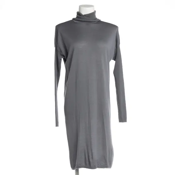 Kleid, in Grau, Wolle, Bloom