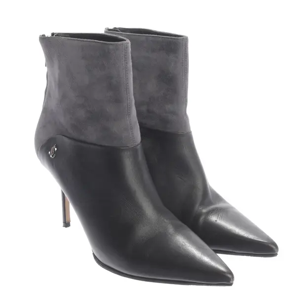 Stiefeletten, in Dunkelgrau, Jimmy Choo