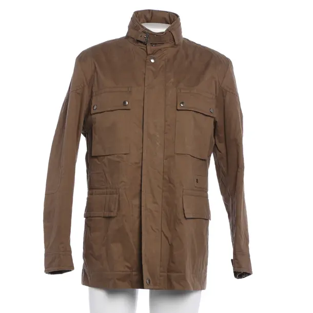 Mid-Season Jacket, in Brown, Cotton, Hugo Boss Black Label