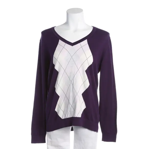 Jumper, in Purple, Cotton, Tommy Hilfiger