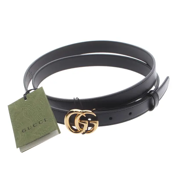 Belt, in Black, Leather, Gucci
