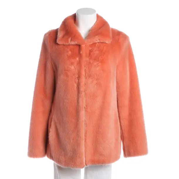 Winter Jacket, in Peach, Modacrylic, Marc Cain