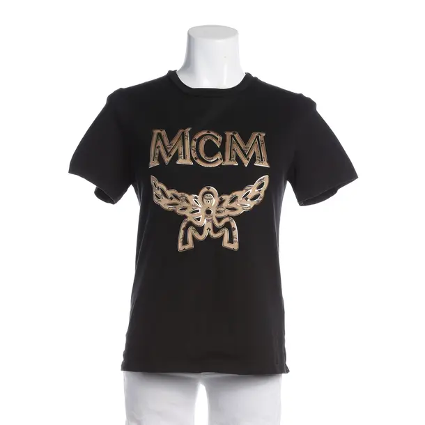 Shirt, in Black, Cotton, MCM