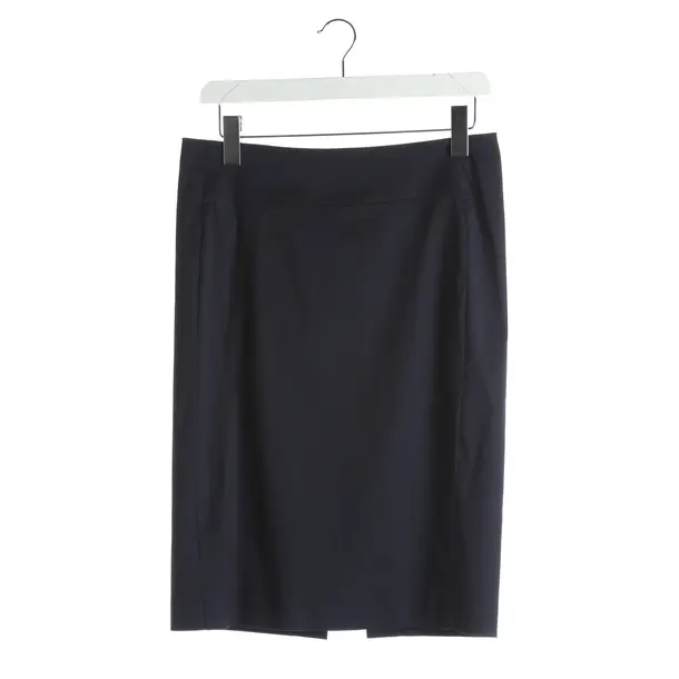 Skirt, in Navy, Cotton, Windsor