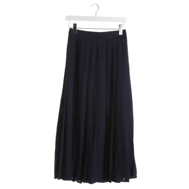 Skirt, in Navy, Wool, Aigner