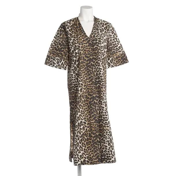 Kleid, in Braun, Baumwolle, Ganni