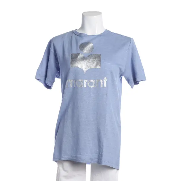 Shirt, in Blau, Leinen, Isabel Marant Étoile