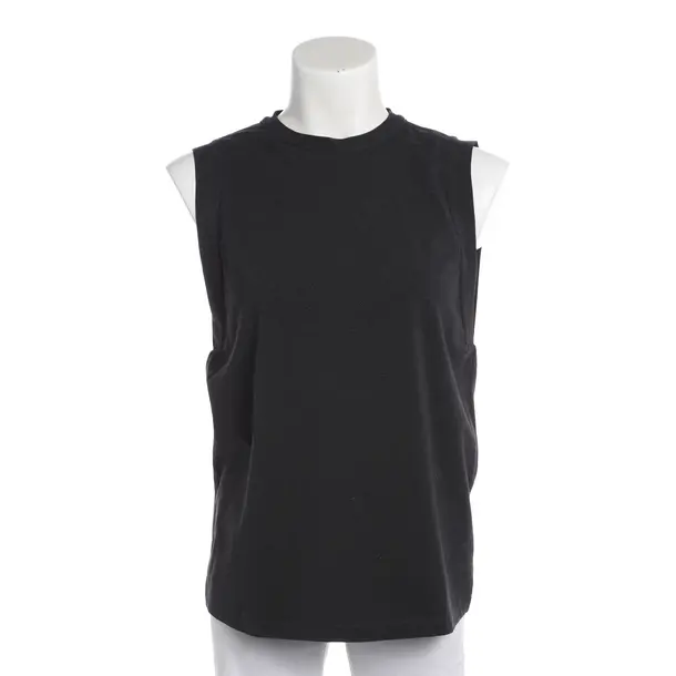 Top, in Dunkelgrau, Baumwolle, Brunello Cucinelli