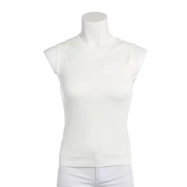 Top, in Cream, Baumwolle, Brunello Cucinelli