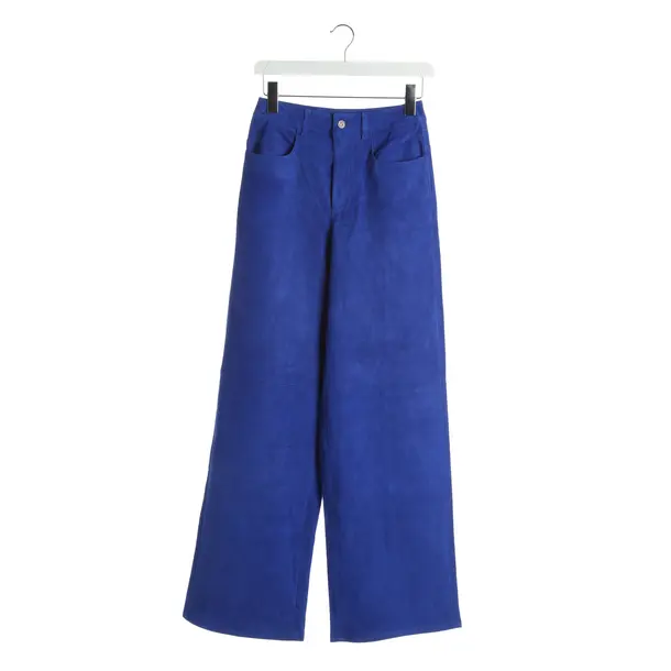 Pantaloni, in Blu, Pelle, Stouls