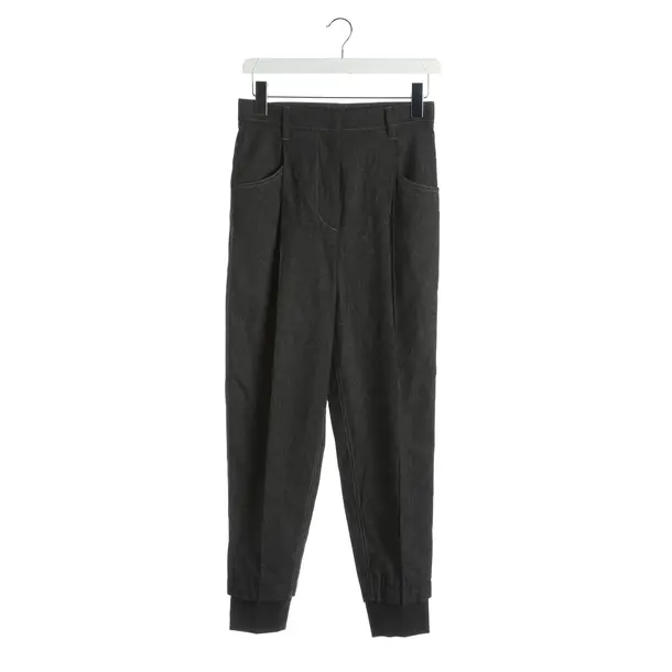 Hose, in Grau, Baumwolle, Brunello Cucinelli