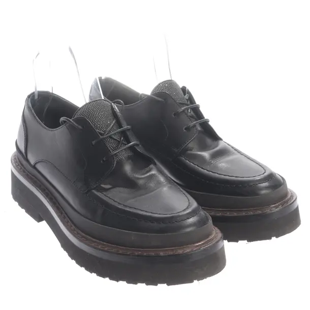 Flats, in Black, Brunello Cucinelli