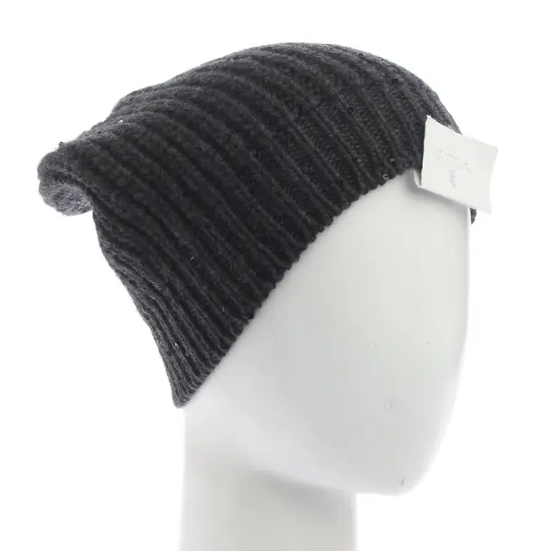 Mütze, in Grau, Kaschmir, Brunello Cucinelli