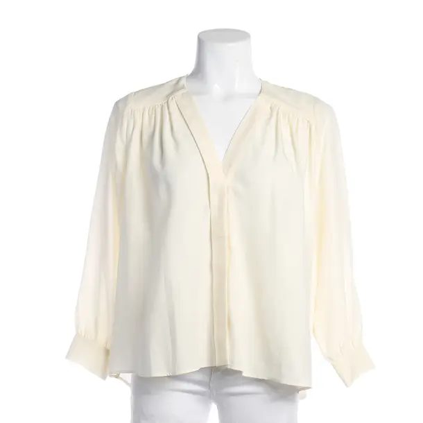 Bluse, in Cream, Baumwolle, Antonia Zander