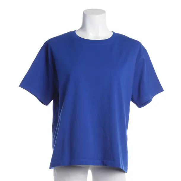 Camicia, in Blu, Cotone, Vintage americano