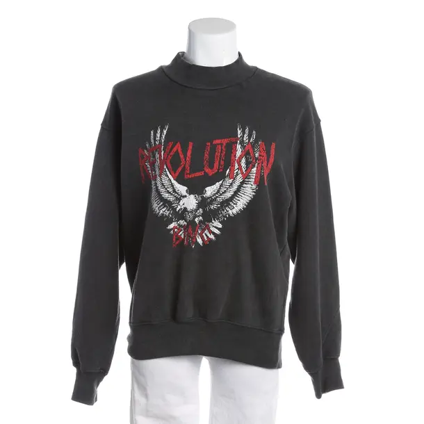 Sweatshirt, in Dark Gray, Cotton, Anine Bing