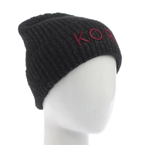 Beanie, in Black, Polyester, Michael Kors