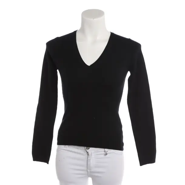 Jumper, in Black, Cashmere, Jardin des Orangers