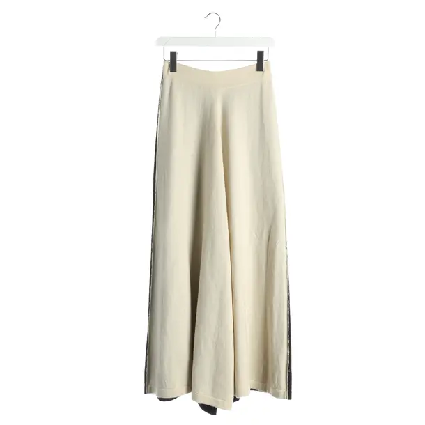 Skirt, in Cream, Wool, Jardin des Orangers