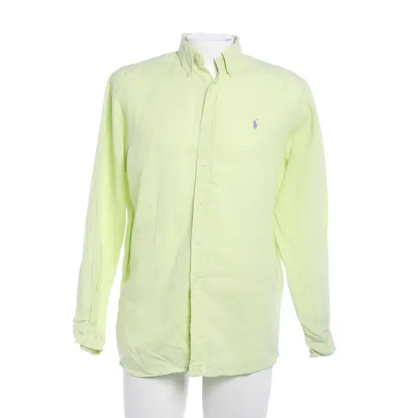 Shirt, in Light Green, Linen, Polo Ralph Lauren