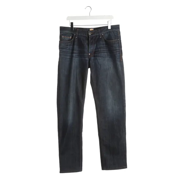 Jeans Straight Fit, in Navy, Baumwolle, Hugo Boss Orange