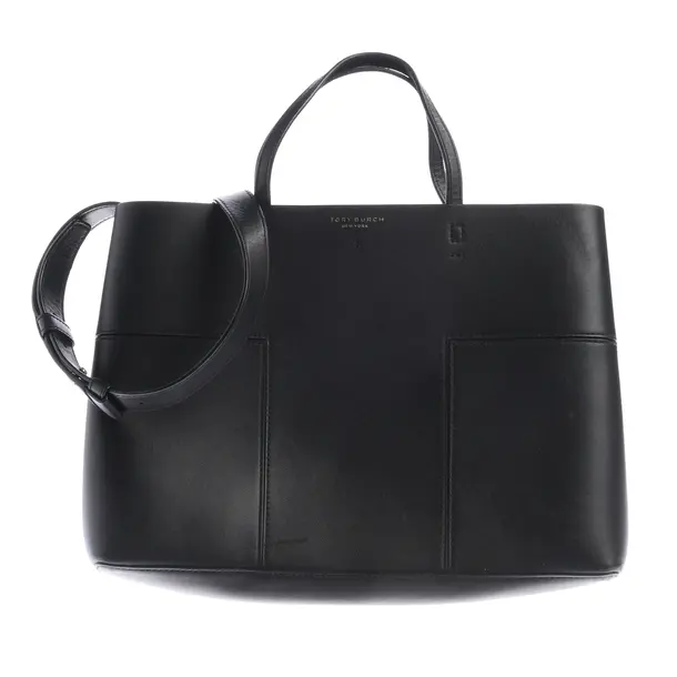 Handbag, in Black, Leather, Tory Burch