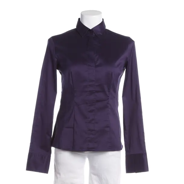 Blouse, in Purple, Cotton, Hugo Boss Black Label