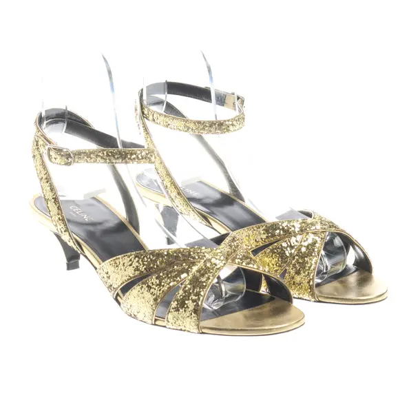 Sandaletten, in Gold, Céline