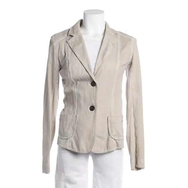 Blazer, in Beige, Cotton, Marc Cain