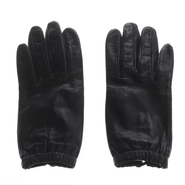 Lederhandschuhe, in Schwarz, Leder, Prada