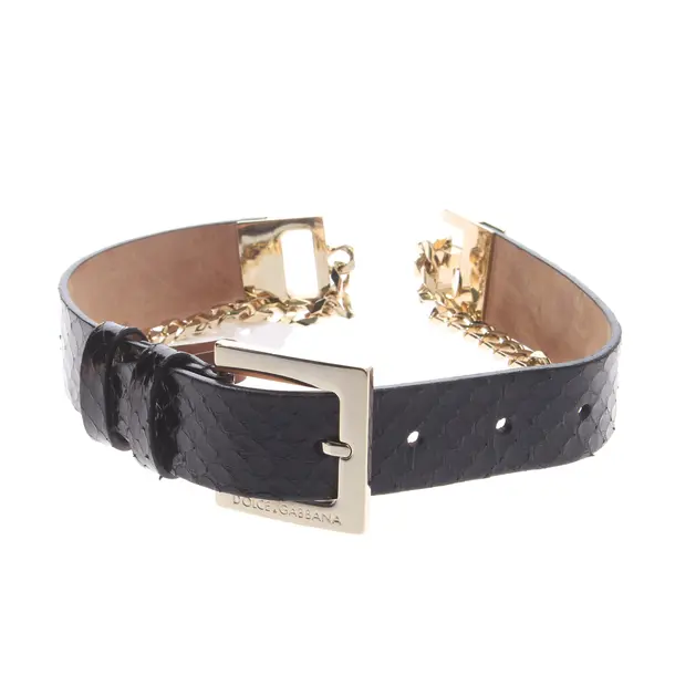 Belt, in Black, Leather, Dolce & Gabbana