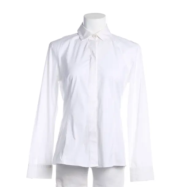 Bluse, in Weiß, Baumwolle, Brunello Cucinelli