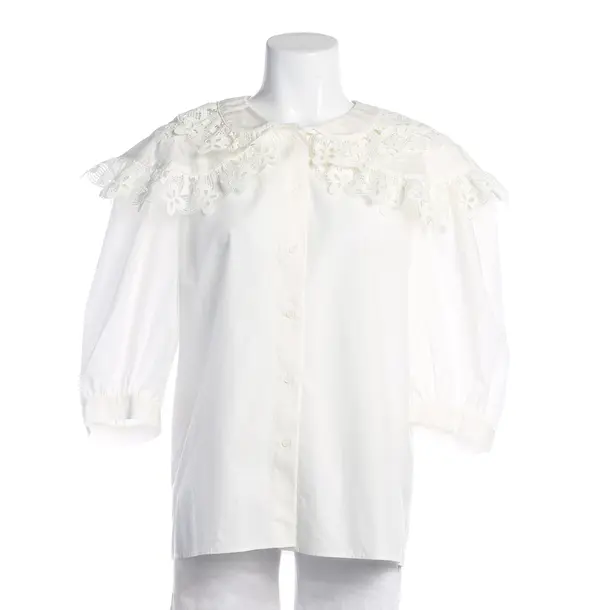 Bluse, in Beige, Baumwolle, Sandro