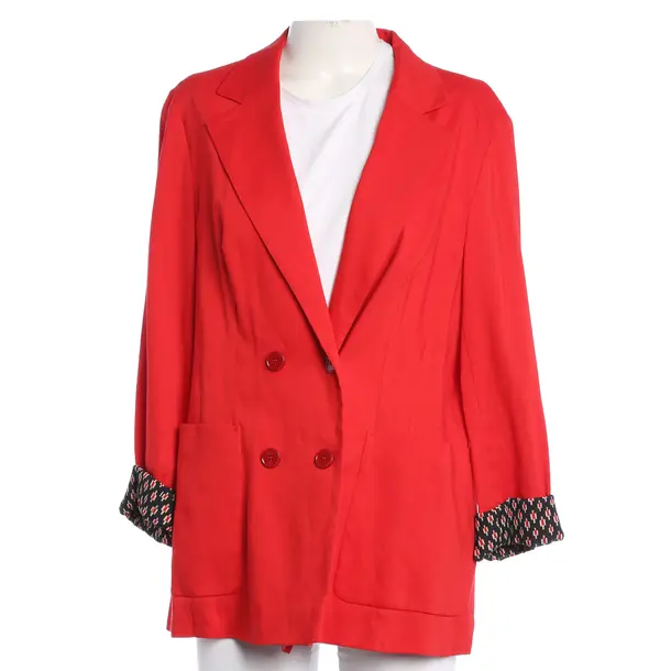 Blazer, in Rosso, Lino, Marc Cain