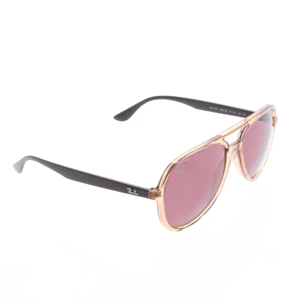 Sonnenbrille, in Hellbraun, Kunststoff, Ray Ban