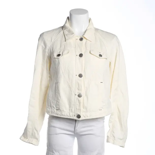 Jeansjacke, in Cream, Baumwolle, High Use
