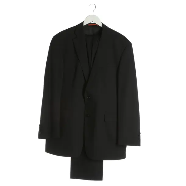 Suit, in Dark Gray, Wool, Benvenuto