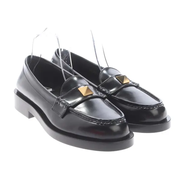 Loafers, in Black, Valentino
