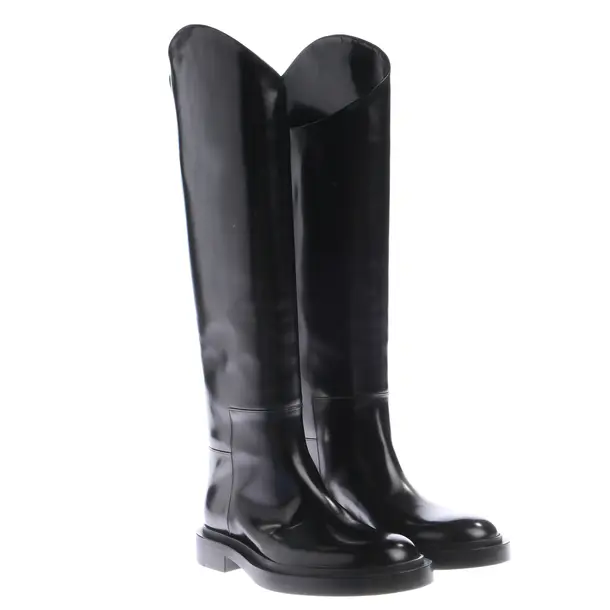 Stiefel, in Schwarz, Jil Sander