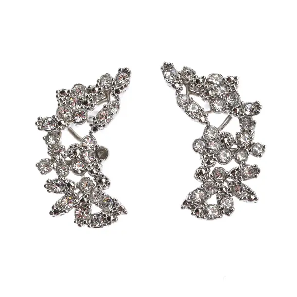 Earrings, in Silver, Metal (metallic, metallized), Jil Sander