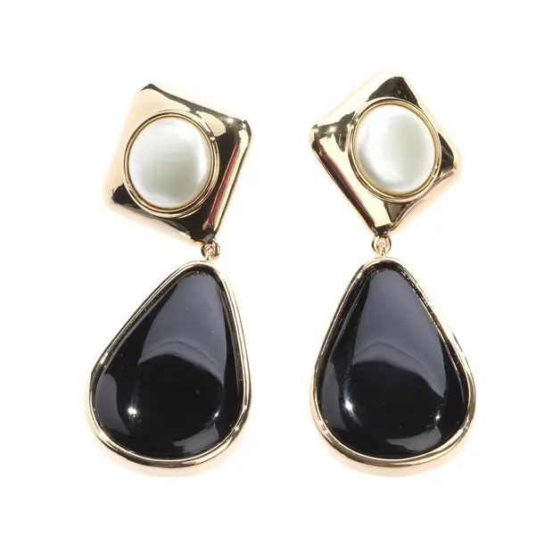 Ohrringe, in Mehrfarbig, Metall (metallisch, metallisiert), self-portrait