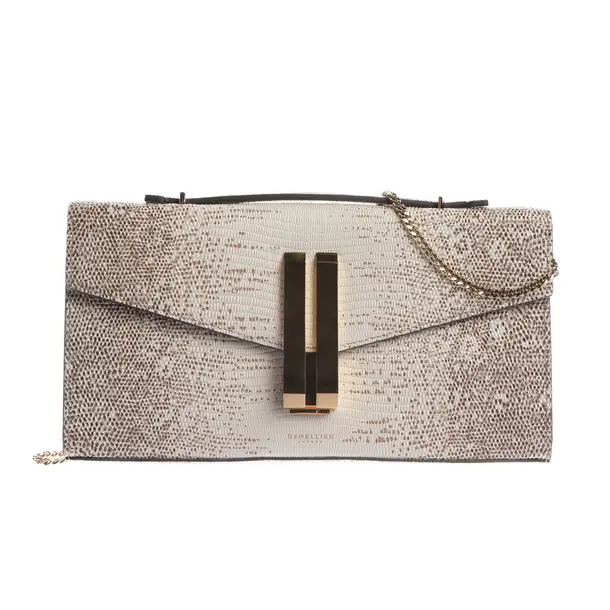 Borsa a cinture a tracolla, in Beige, Pelle, DeMellier