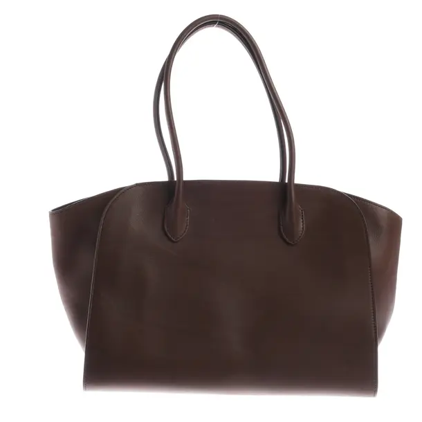 Schultertasche, in Braun, Leder, The Row