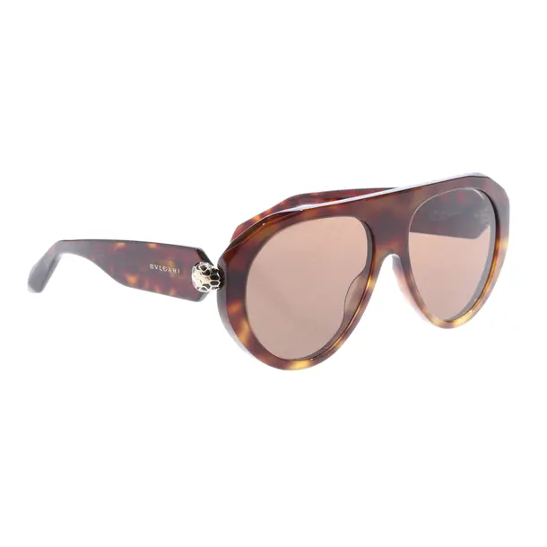 Sonnenbrille, in Braun, Kunststoff, Bulgari
