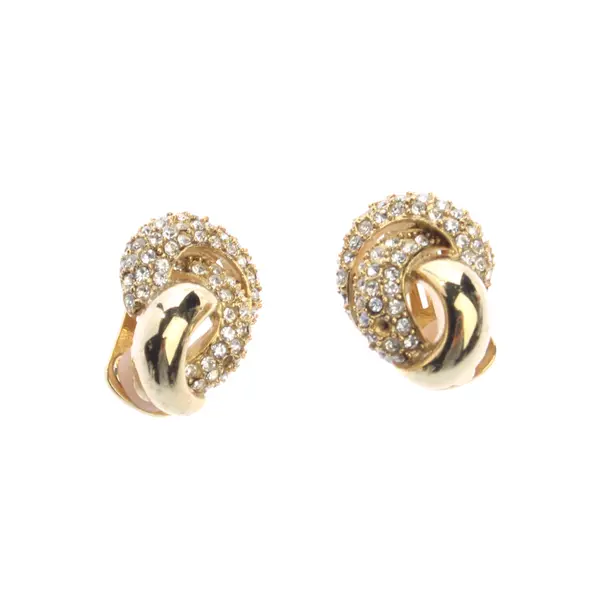 Earrings, in Gold, Metal (metallic, metallized), Oscar de la Renta