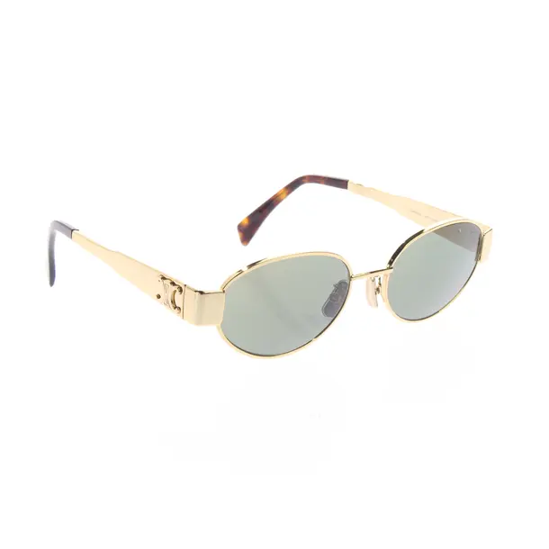 Sunglasses, in Gold, Synthetic / Metal, Céline