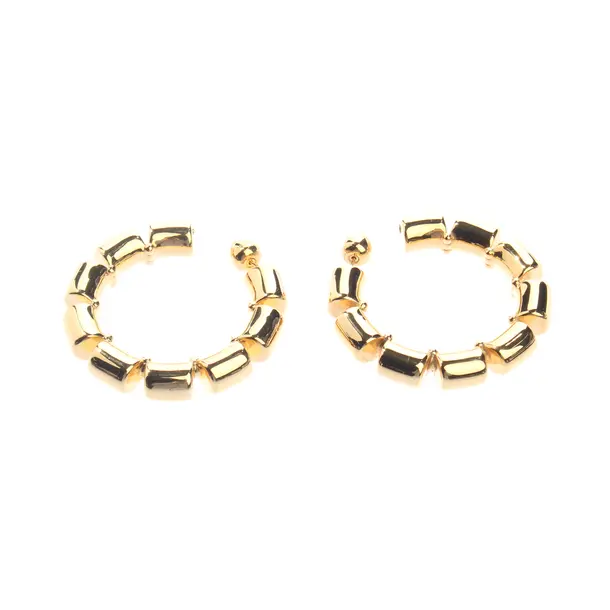 Earrings, in Gold, Metal (metallic, metallized), Alaia